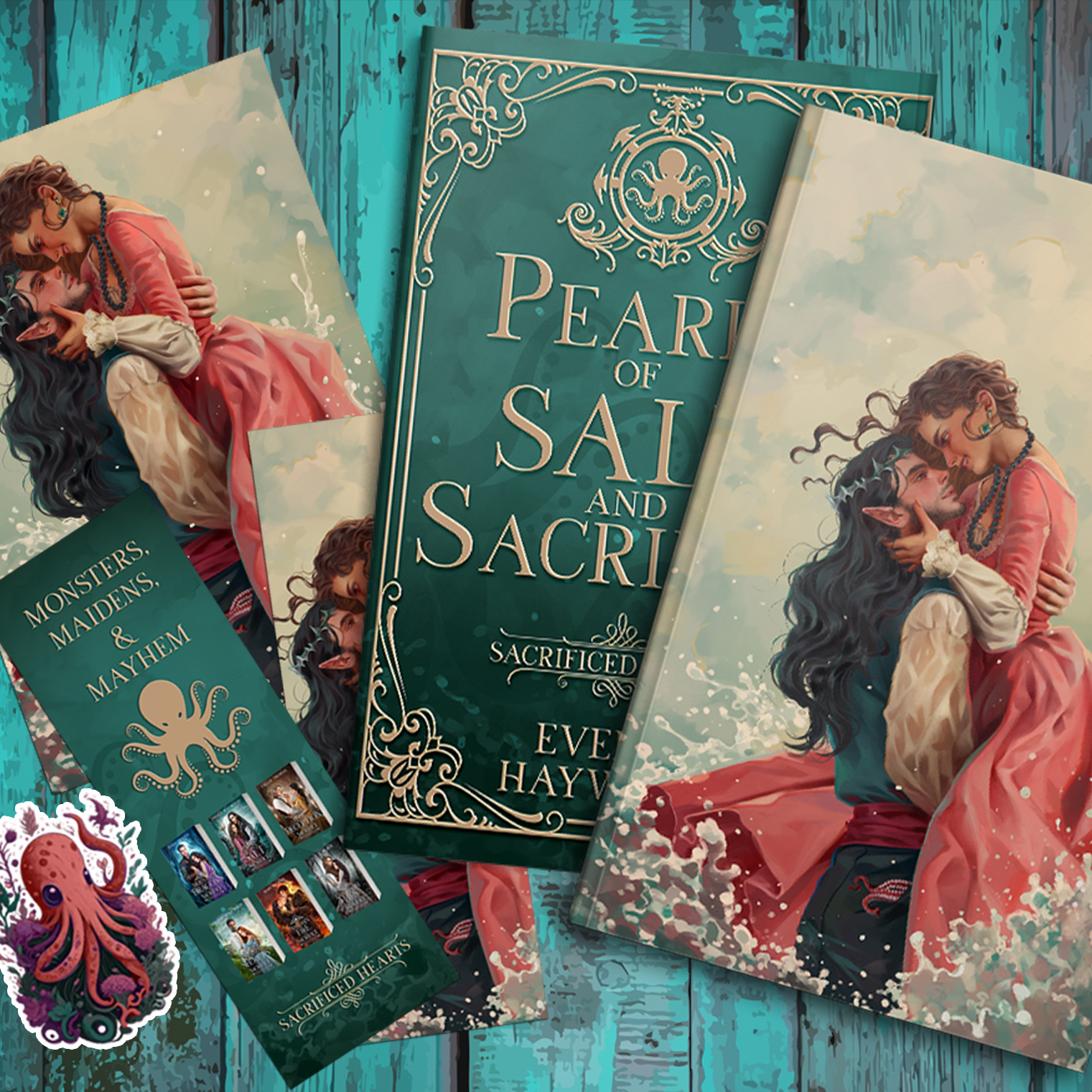Pearls of Salt and Sacrifice Hardcover/Swag